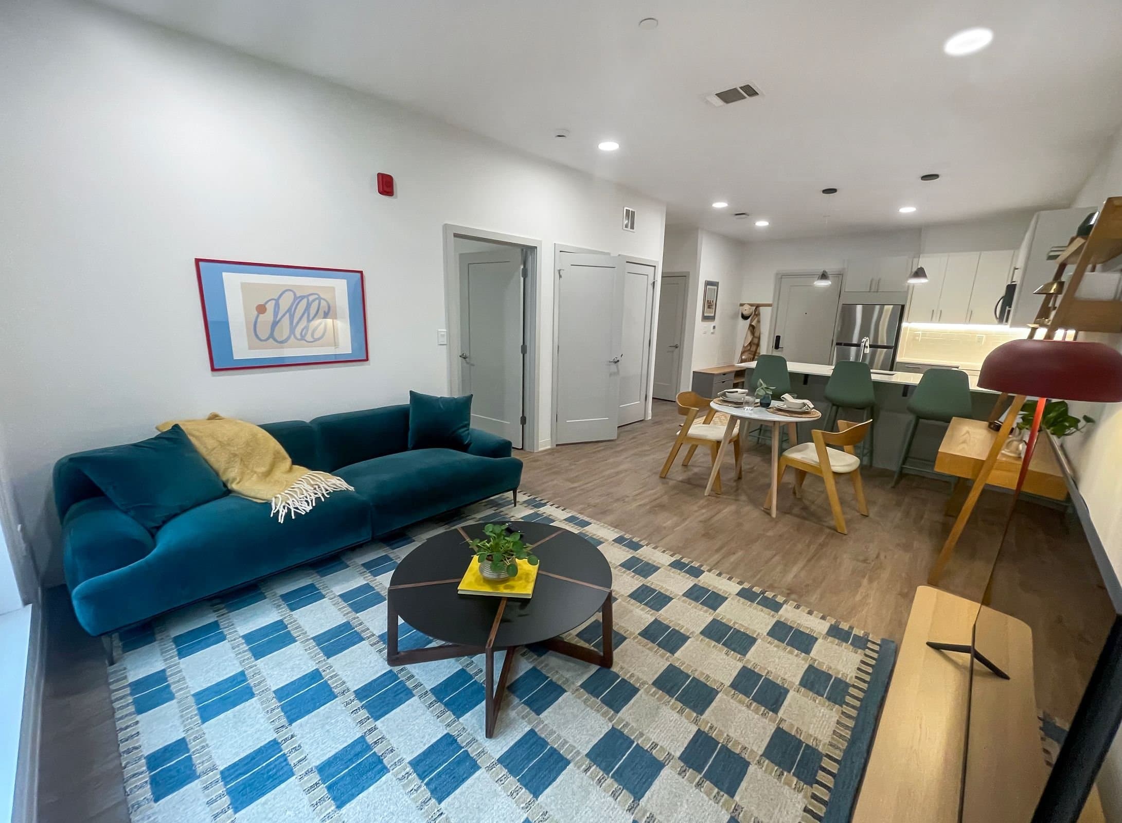 Living Room - 1 Bedroom Model Home